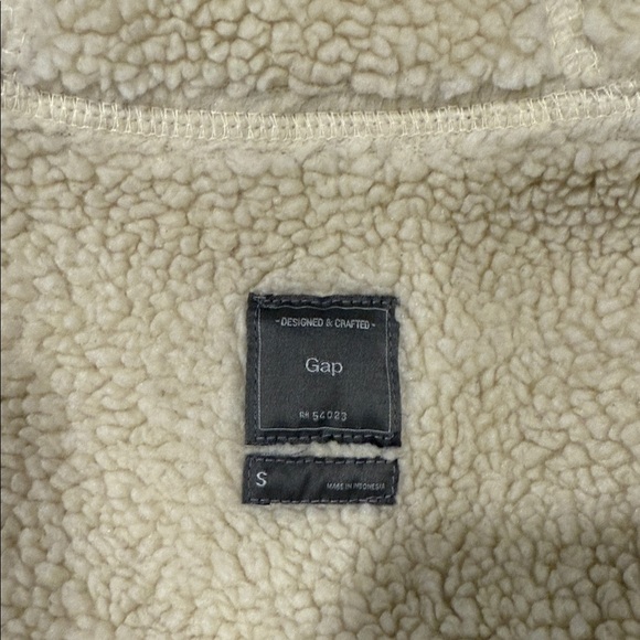 GAP Navy and Cream Striped Jacket size small women’s - Picture 7 of 11